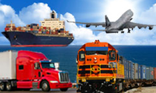Shipping services, land, air and sea